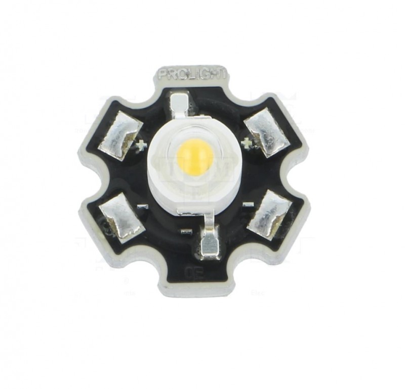 LED STAR-3W BIJELA-3050K